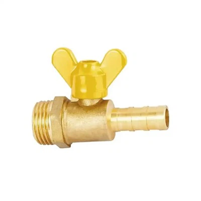 90 Degree Brass Gas Valve