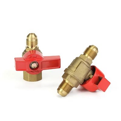 Brass Cross Shut Off Gas Valve